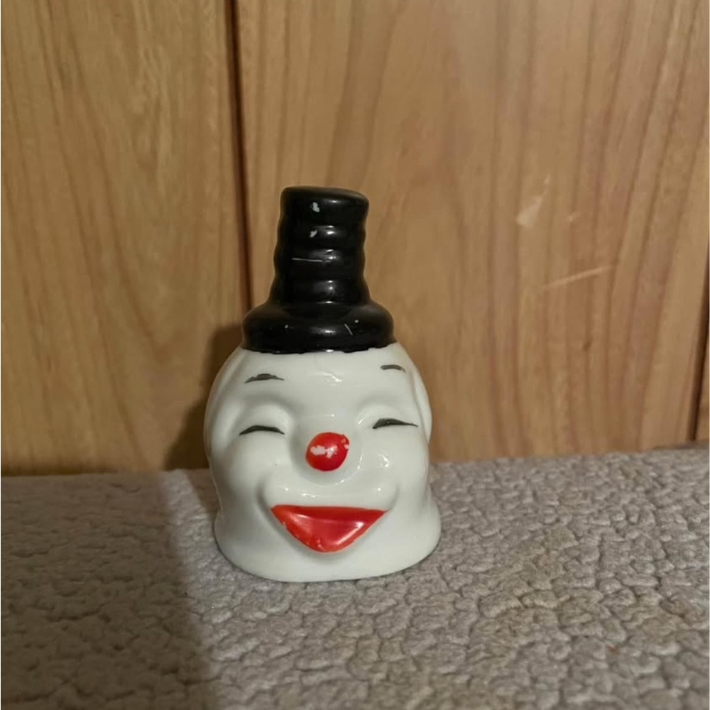 Ceramic Clown Head Bell